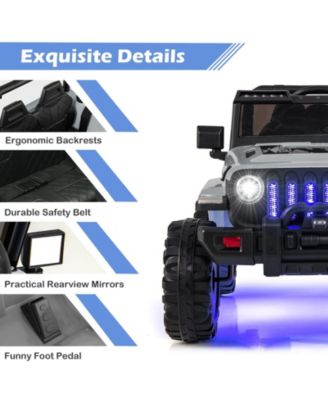 12V Kids Ride-on Jeep Car with 2.4 G Remote Control
