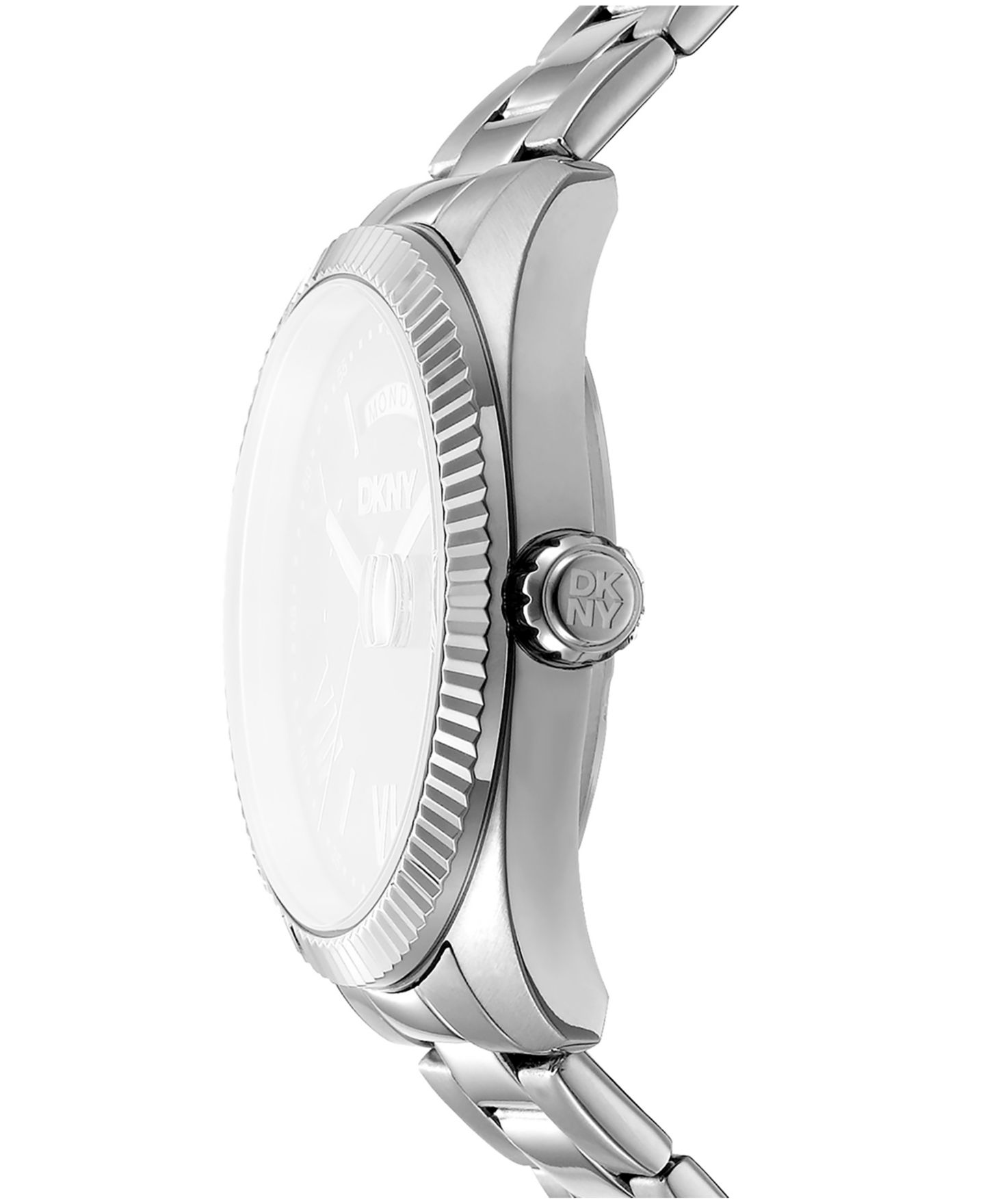 Мужские часы DKNY Day Date Blue Dial Stainless Steel Bracelet Watch, 41mm — фото 2
