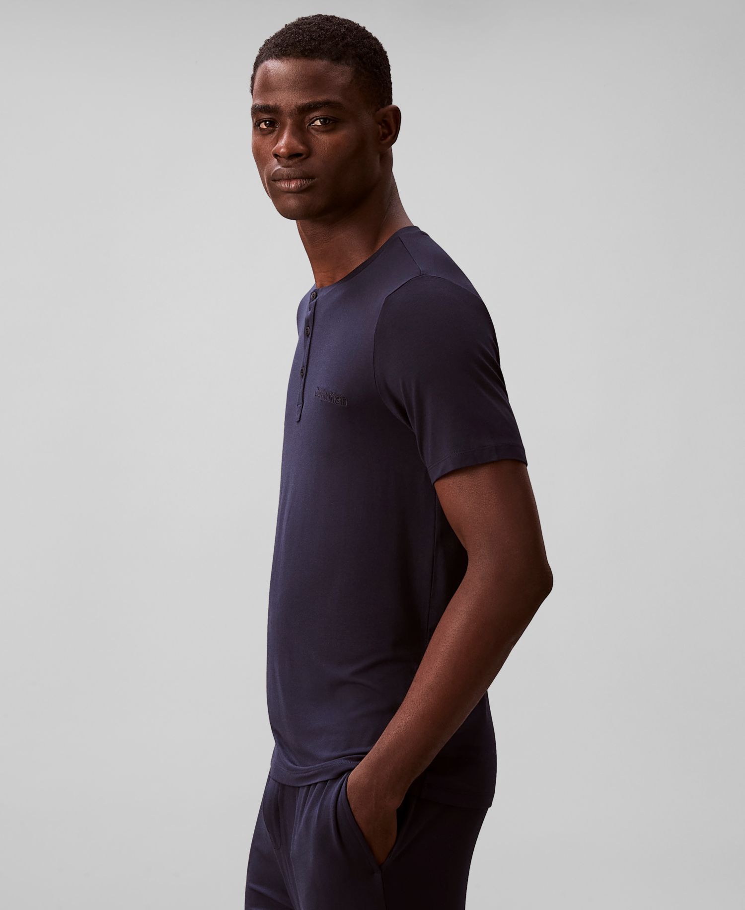 Men's UltraSoft Stretch Sleep Henley