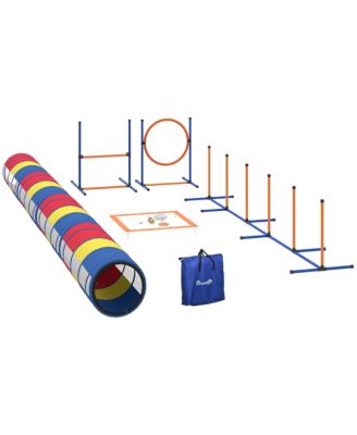 Dog Agility Training Equipment, 12-Piece Dog Obstacle Course
