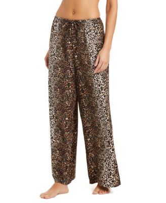 Women's Feline Fine Printed Waist Side Lit Drawstring Pants