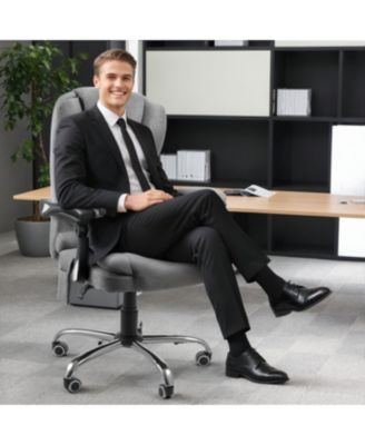 Office Chair with 7 Points Vibration Massage&Heat Functions