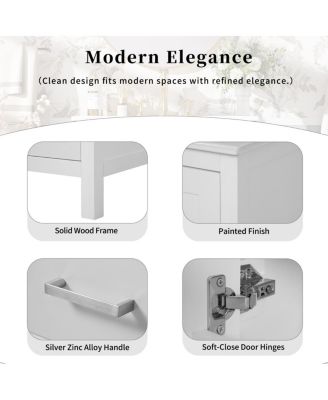 24"  Bathroom Vanity with Sink, Solid Wood Frame, Soft Close Doors & Ample Storage for Small Spaces