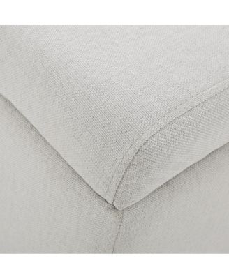 Upholstered Storage Ottoman Bench -300lbs.