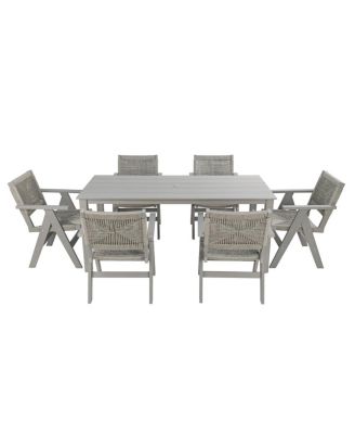 Wooden-textured dining table, high quality feel