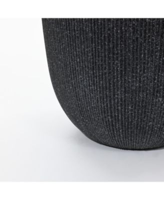 2-Piece Tapered Round Plastic Planters Set