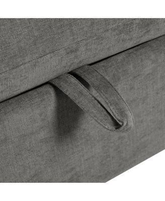 U-shaped Modular Corner Sofa with Two Ottomans