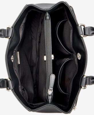 Nappa Leather Front Zip Crossbody