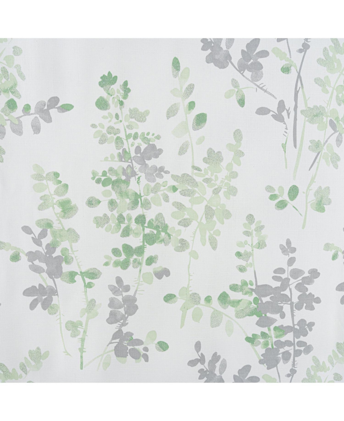 Olivia Gray 100% Polyester 140 Gsm Aiden Printed Textured Grommet Curtain Panel