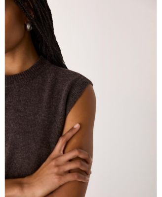 Women's Wool Sleeveless Vest