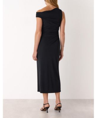Women's Jersey Crepe Asymmetric Dress