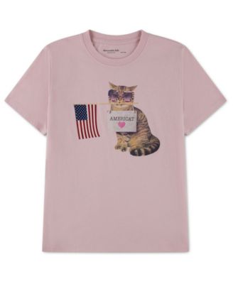 Girls' Oversized Crewneck T-Shirt