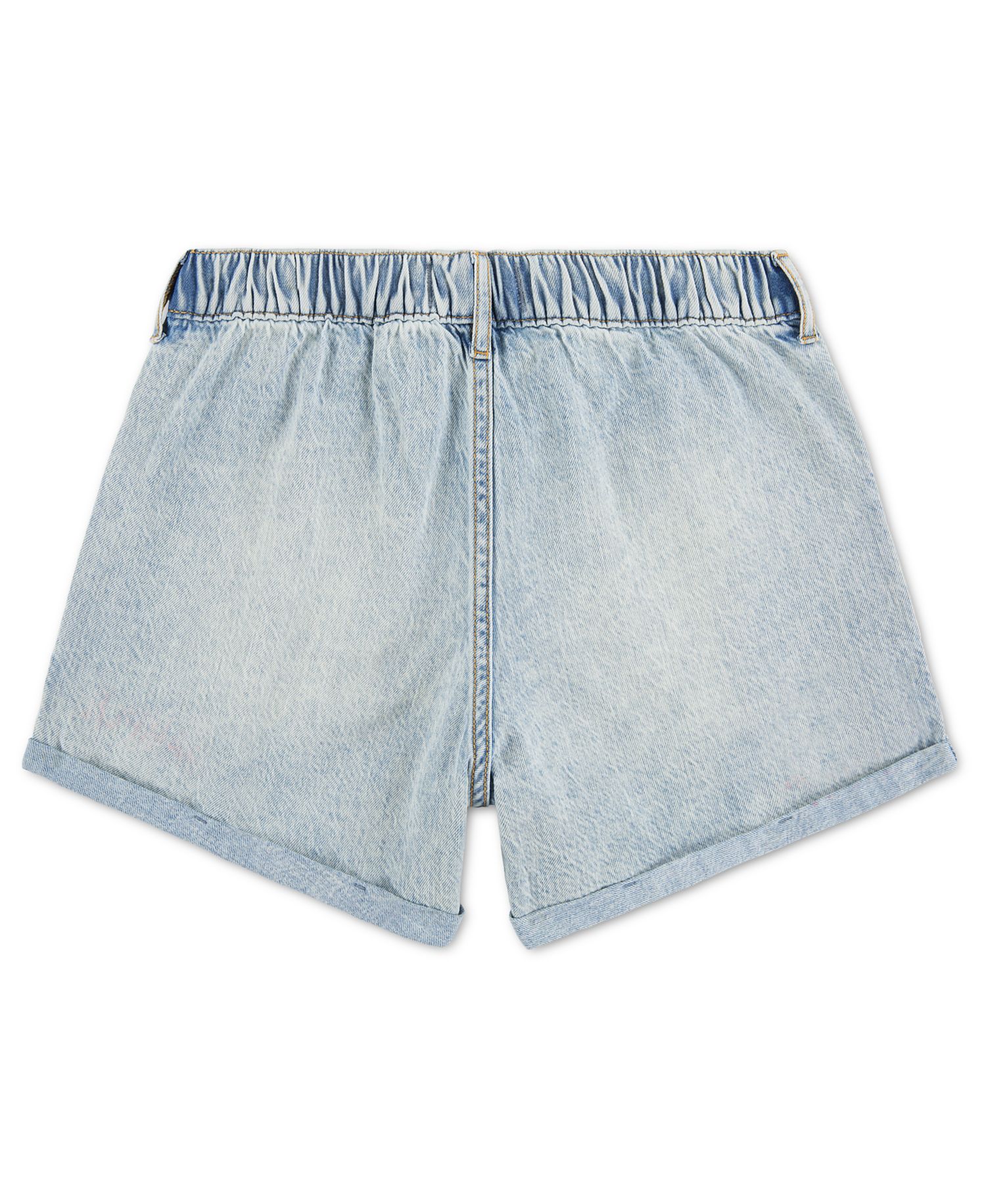 Girls' High-Rise Denim Shorts