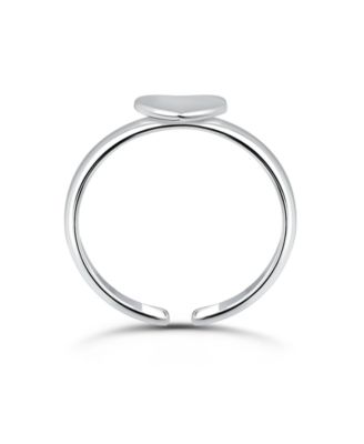 Polish Heart Adjustable Toe Ring. 18Kt Gold over Sterling Silver. Created for Macy's.