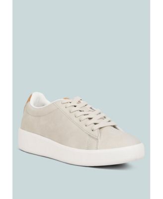 Women Minky Lace Up Casual Sneakers