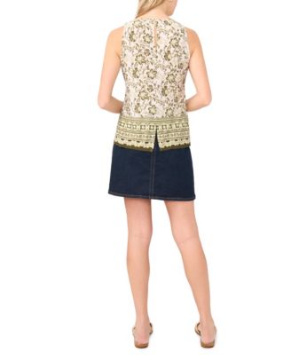 Women's Printed Sleeveless Tank Top