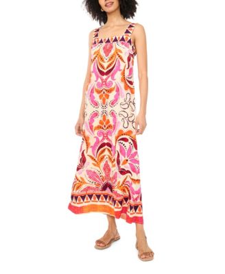 Women's Smocked Back Maxi Dress