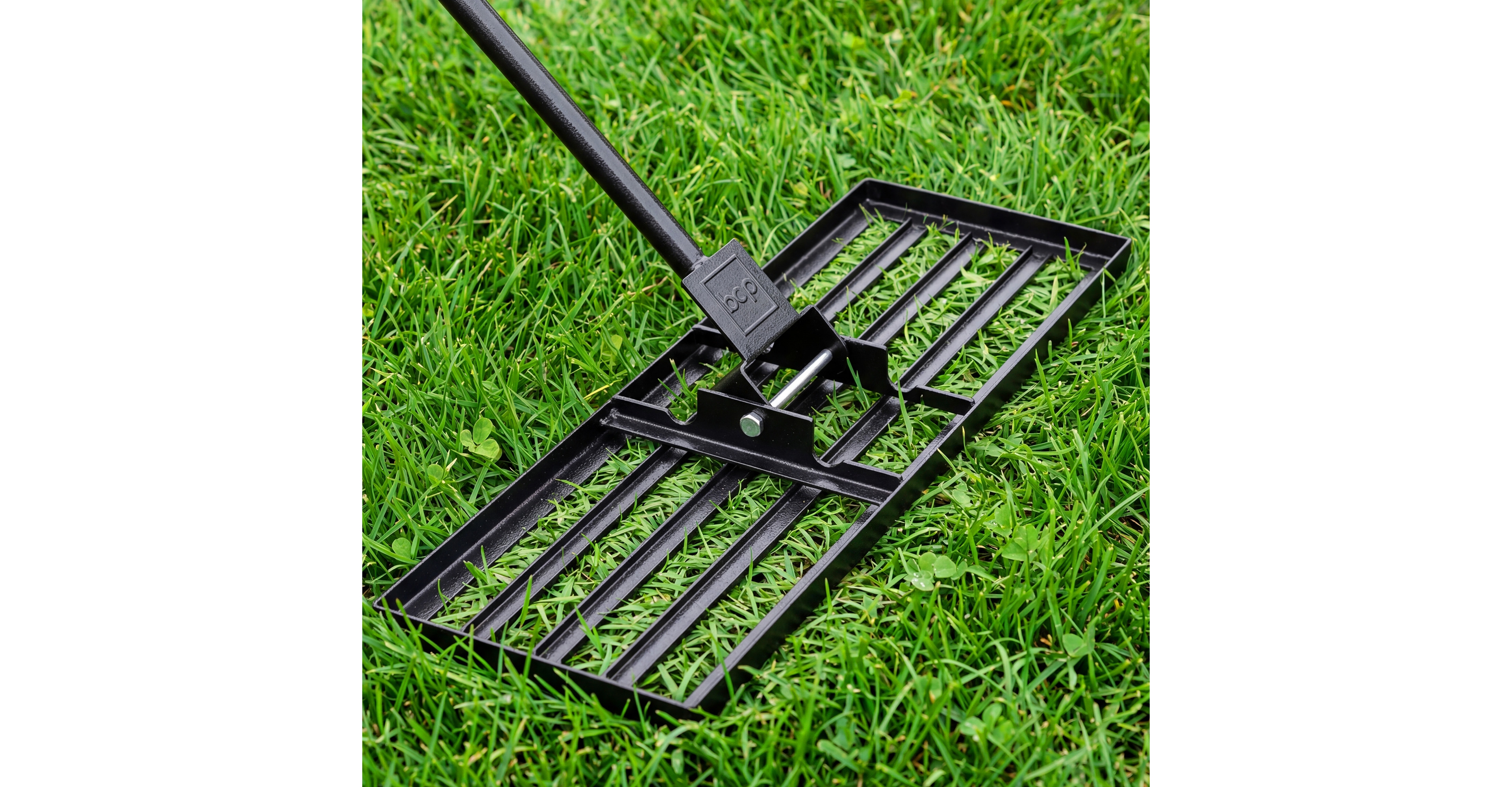 Best Choice Products Lawn Leveling Rake, 30" x 10", Extra Long 78" handle Heavy Duty Landscape