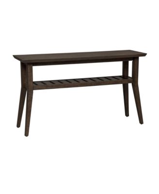 Liberty Furniture Ventura Blvd Sofa Table in Bronze Spice