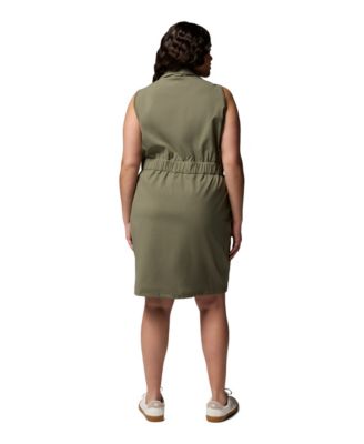 Plus Size Leslie Falls Collared Active Dress