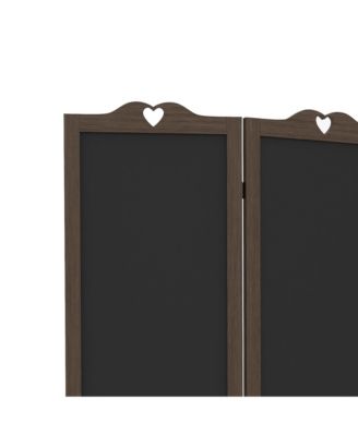5.5' 4 Panel Room Divider, Indoor Privacy Screens for Home