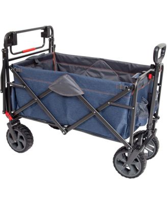 Collapsible Folding Heavy Duty Push Pull Utility Cart Wagon