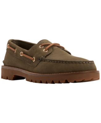 Men's 2-Eye Lug Lace-Up Boat Shoes