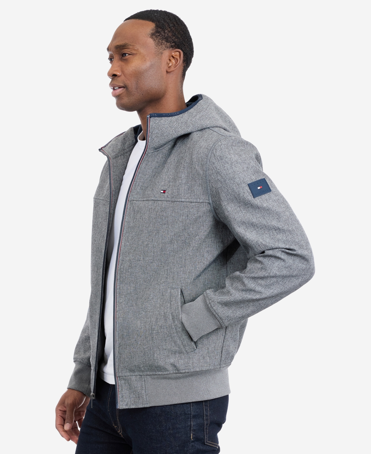 Tommy Hilfiger Men's Hooded Softshell Jacket