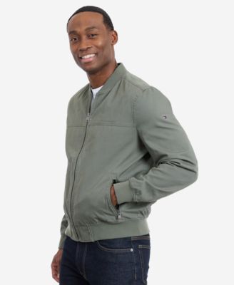 Men's Collared Bomber Jacket