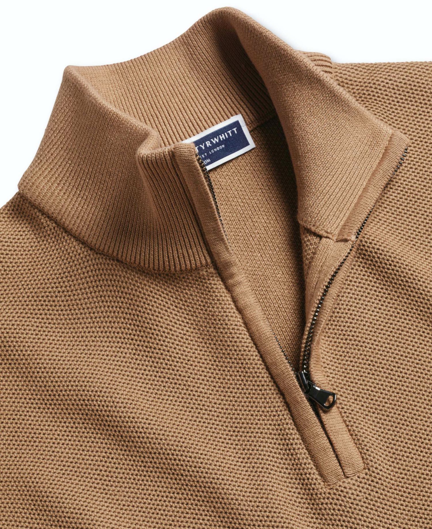 Men's Honeycomb Regular-Fit Knit Sweater
