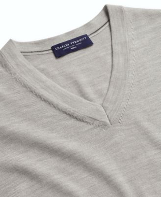 Men's V-Neck Regular-Fit Sweater