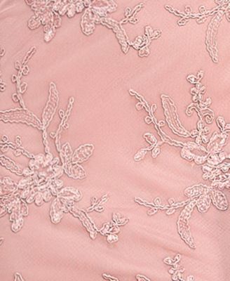 Juniors' Sweetheart Neck Maxi Dress