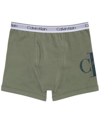 Boys' 4-16 Logo Detail Boxer Briefs, 3-Pack