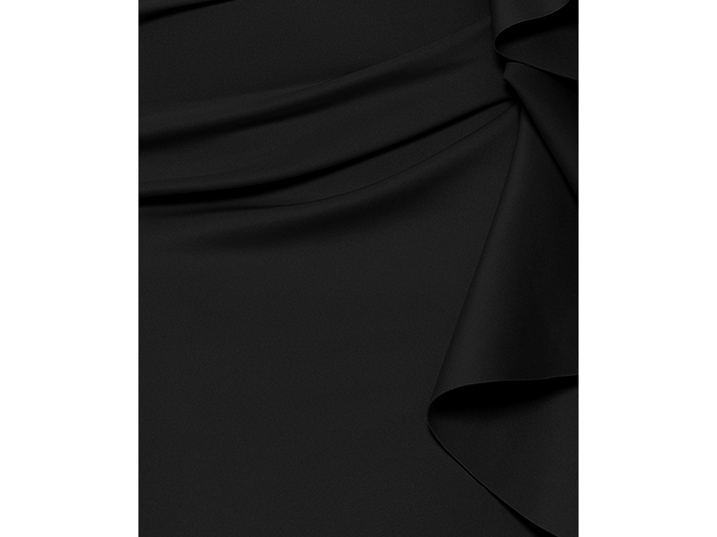 Женские платья XSCAPE Scuba Off-The-Shoulder Gown, цвет: Чёрный — фото 5