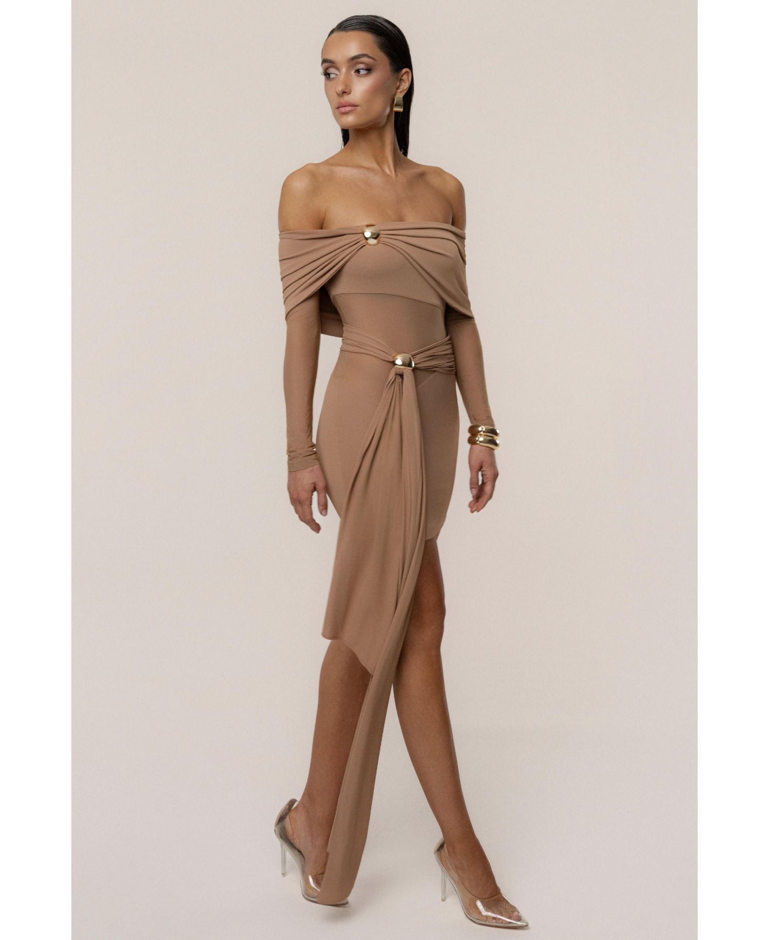 Women's Glow State Drape Dress