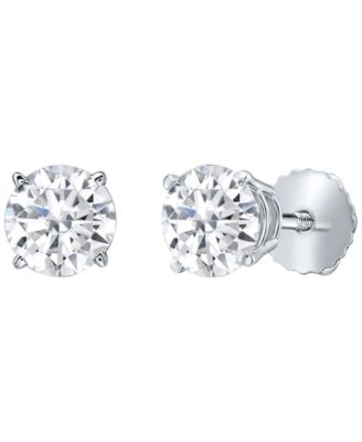 Diamond Stud Earrings (1 ct. t.w.) in 14k White Gold