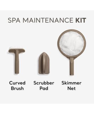 PureSpa Hot Tub Maintenance Accessory Kit with Brush, Skimmer and Scrubber