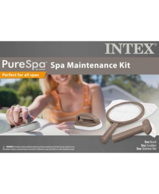 PureSpa Hot Tub Maintenance Accessory Kit with Brush, Skimmer and Scrubber