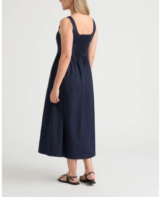 Women's Poplin Bustier Dress