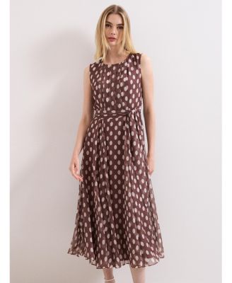 Women's Lucinda Midi Spot Dress