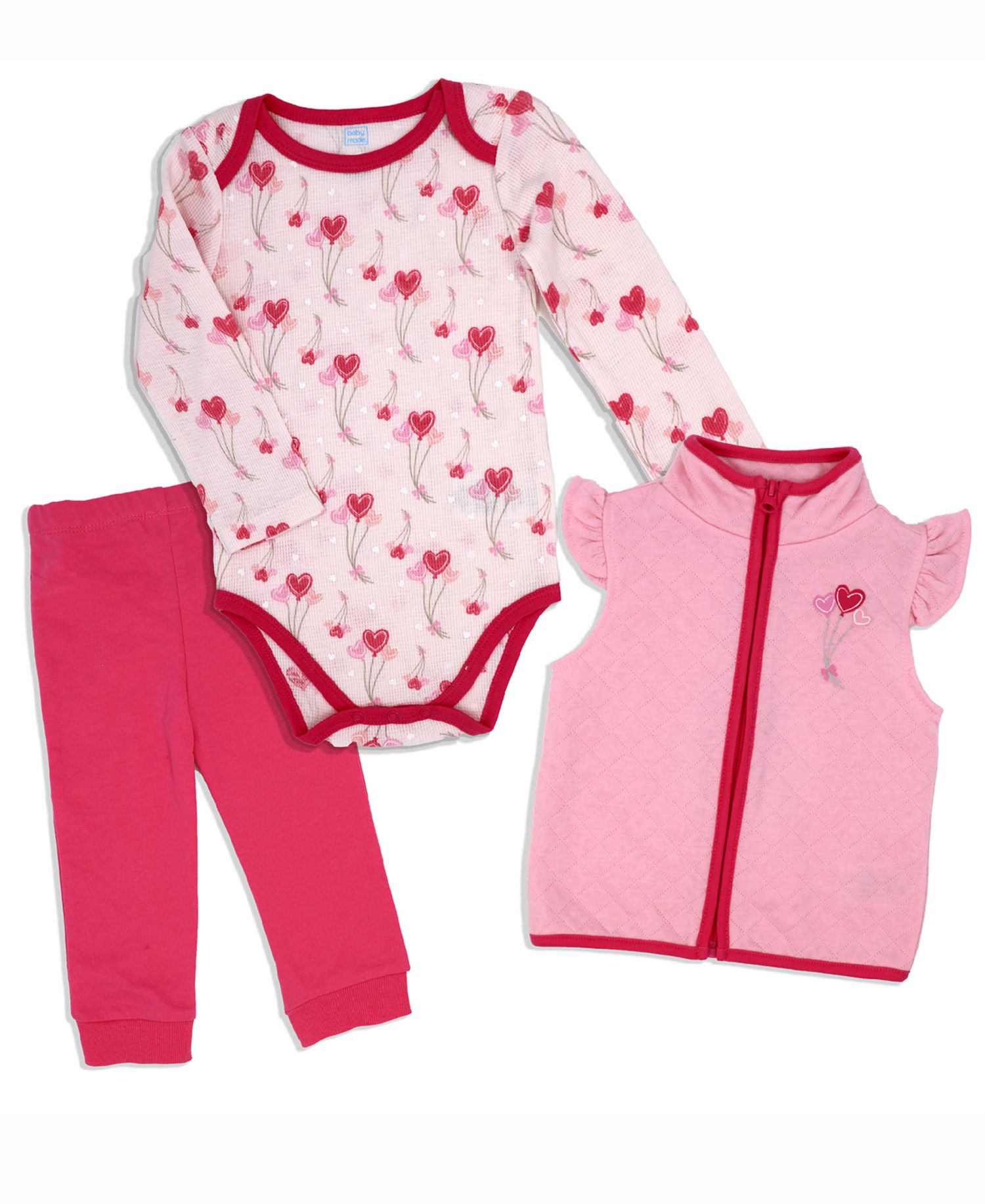Baby Girls' First Year Baby Shower Gift Crate, 36-Piece Set