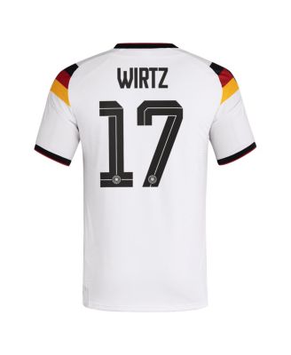 Men's Florian Wirtz White Germany National Team 2026 Home Authentic Jersey