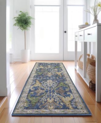 Hatay Washable HY6 2'3"x7'6" Runner Area Rug