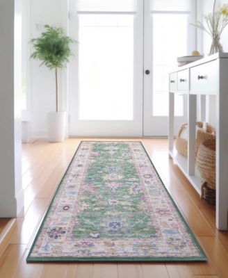 Hatay Washable HY7 2'3"x7'6" Runner Area Rug
