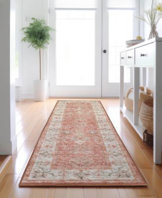Hatay Washable HY9 2'3"x7'6" Runner Area Rug