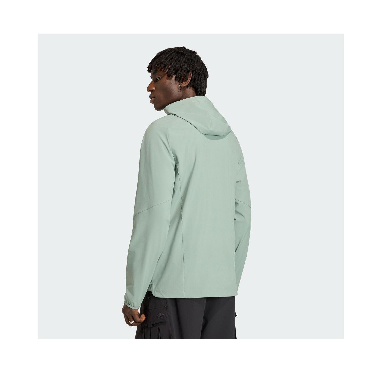Men's Light Green Portland Timbers Tiro Travel Full-Zip Hooded Windbreaker