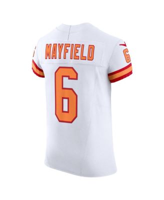 Men's Baker Mayfield White Tampa Bay Buccaneers The '76 Jersey Vapor F.U.S.E. Elite Jersey