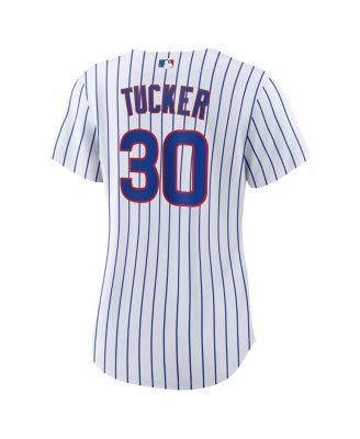 Women's Kyle Tucker White Chicago Cubs Home Replica Player Jersey