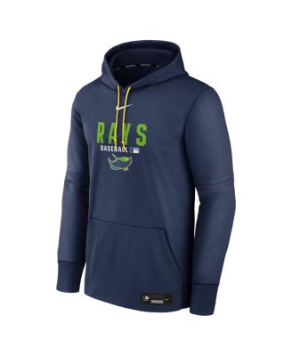 Men's Navy Tampa Bay Rays Authentic Collection Therma-FIT Hoodie