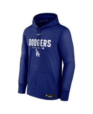 Men's Royal Los Angeles Dodgers Authentic Collection Therma-FIT Hoodie